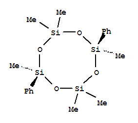 Cyclotetrasiloxane,2,2,4,6,6,8-hexamethyl-4,8-diphenyl-, cis-