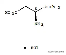 Molecular Structure of 332062-01-8 ((S)-3-Amino-4,4-diphenylbutyric acid hydrochloride)