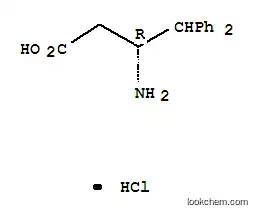 Molecular Structure of 332062-03-0 ((R)-3-AMINO-4,4-DIPHENYL-BUTYRIC ACID HYDROCHLORIDE)