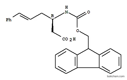 Molecular Structure of 332064-75-2 (FMOC-(R)-3-AMINO-(6-PHENYL)-5-HEXENOIC ACID)