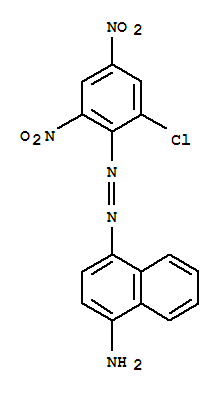 1-Naphthalenamine,4-[2-(2-chloro-4,6-dinitrophenyl)diazenyl]-