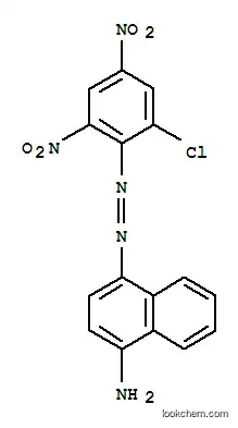 Molecular Structure of 3321-49-1 (4-[(2-chloro-4,6-dinitrophenyl)azo]naphthalen-1-amine)