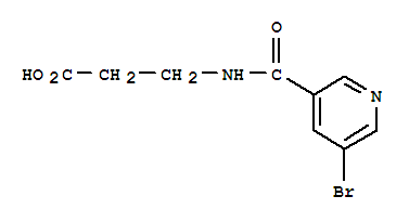 3-[(5-Bromo-pyridine-3-carbonyl)-amino]-propionic acid