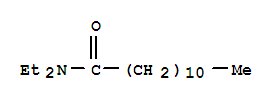 Molecular Structure of 3352-87-2 (N,N-Diethyldodecanamide)