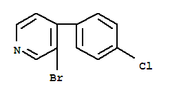 Pyridine,3-bromo-4-(4-chlorophenyl)-
