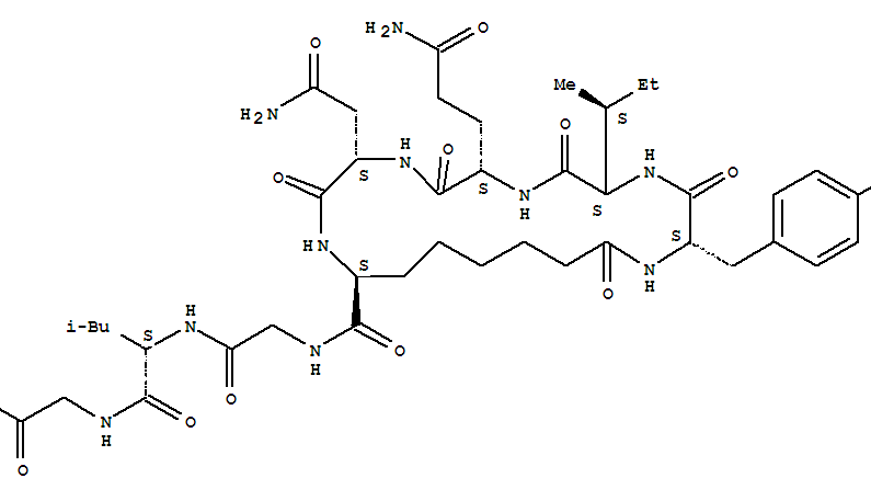 1,6-Dicarbaoxytocin,1-butanoic acid-7-glycine- (9CI)