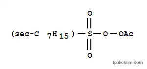 Molecular Structure of 33970-43-3 (acetyl-sec-heptylsulphonyl peroxide)