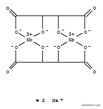 Molecular Structure of 34521-09-0 (ANTIMONY SODIUM TARTRATE)
