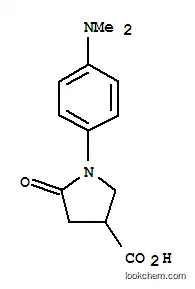 Molecular Structure of 346644-26-6 (1-(4-DIMETHYLAMINO-PHENYL)-5-OXO-PYRROLIDINE-3-CARBOXYLIC ACID)