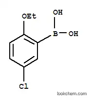 Molecular Structure of 352534-86-2 (5-CHLORO-2-ETHOXYPHENYLBORONIC ACID)