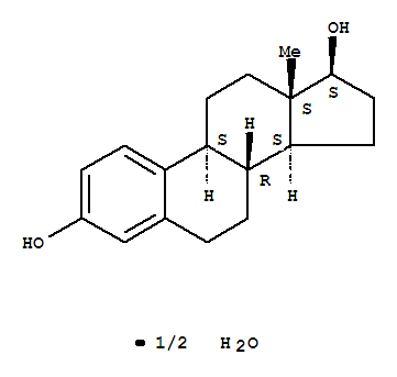 Estra-1,3,5(10)-triene-3,17-diol(17b)-, hydrate (2:1)