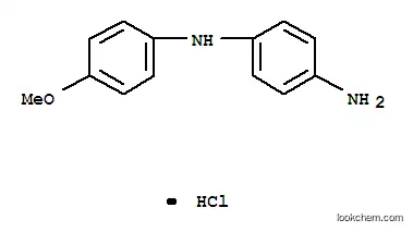 1,4-Benzenediamine, N-(4-methoxyphenyl)-, monohydrochloride