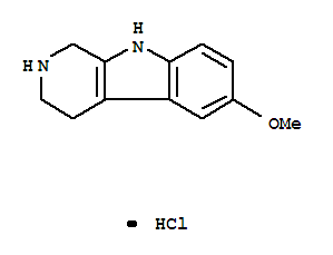 1H-Pyrido[3,4-b]indole,2,3,4,9-tetrahydro-6-methoxy-, hydrochloride (1:1)