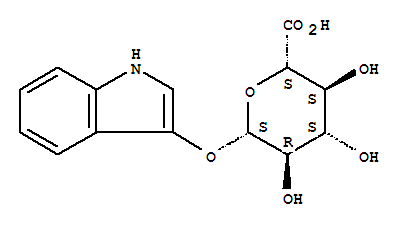 b-D-Glucopyranosiduronic acid,1H-indol-3-yl(35804-66-1)