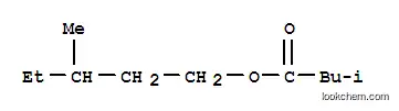 Molecular Structure of 35852-41-6 (3-methylpentyl isovalerate)