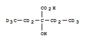 Butanoic-3,3,4,4,4-d5acid, 2-(ethyl-d5)-2-hydroxy- (9CI)