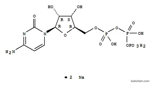 Molecular Structure of 36051-68-0 (Cytidine 5'-triphosphate disodium salt)