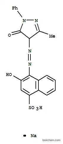 Molecular Structure of 3618-63-1 (Mordant Red 7)