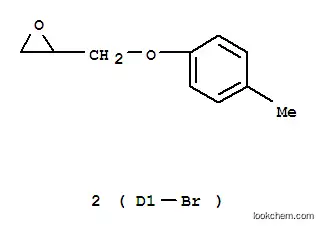 Molecular Structure of 36542-72-0 ([(dibromo-4-methylphenoxy)methyl]oxirane)