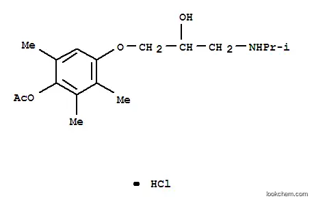 Molecular Structure of 36592-77-5 (MetipranololHydrochloride)