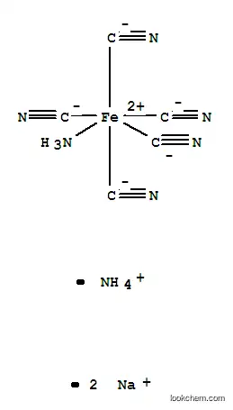 Molecular Structure of 36682-41-4 (AMMONIUM DISODIUM PENTACYANOAMMINEFERRATE(II))