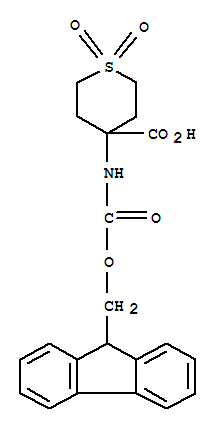 4-{[(9H-Fluoren-9-ylmethoxy)carbonyl]amino}-1,1-dioxothiane-4-carboxylic acid
