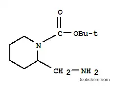 Molecular Structure of 370069-31-1 (2-(Aminomethyl)-1-Boc-piperidine)