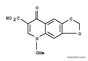 Molecular Structure of 37065-29-5 (Miloxacin)