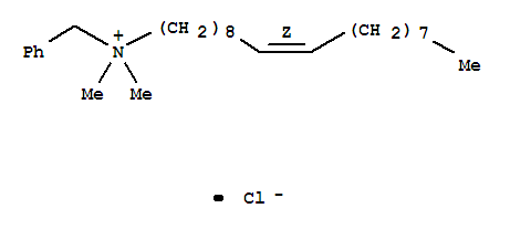 Benzenemethanaminium,N,N-dimethyl-N-(9Z)-9-octadecen-1-yl-, chloride (1:1)