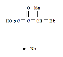 Pentanoic acid,3-methyl-2-oxo-, sodium salt (1:1)