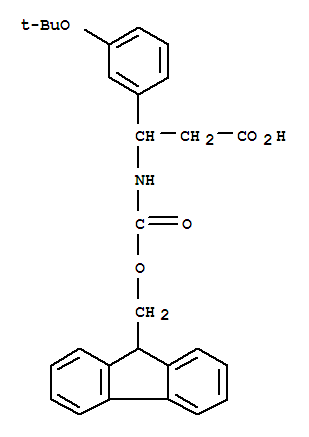 Benzenepropanoic acid,3-(1,1-dimethylethoxy)-b-[[(9H-fluoren-9-ylmethoxy)carbonyl]amino]-