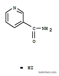 Molecular Structure of 3726-23-6 (NICOTINAMIDE HYDROIODIDE)