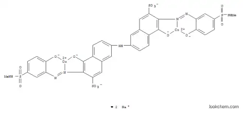 disodium [mu-[[7,7'-iminobis[4-hydroxy-3-[[2-hydroxy-5-(N-methylsulphamoyl)phenyl]azo]naphthalene-2-sulphonato]](6-)]]dicuprate(2-)