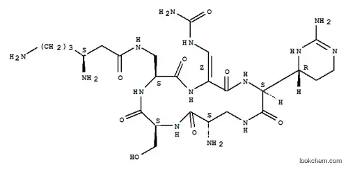 Molecular Structure of 37280-35-6 (capreomycin IA)