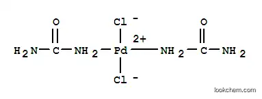 Molecular Structure of 37500-03-1 (dichlorobis(urea-N)palladium)