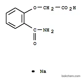 Molecular Structure of 3785-32-8 (Acetic acid,2-[2-(aminocarbonyl)phenoxy]-, sodium salt (1:1))