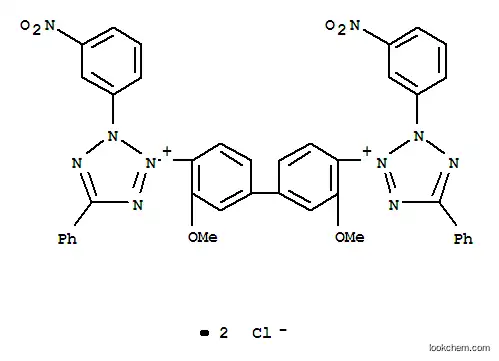 Molecular Structure of 38184-50-8 (3-NITROTETRAZOLIUM BLUE CHLORIDE)