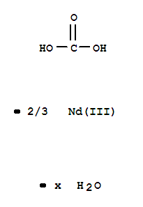Neodymium carbonate hydrate