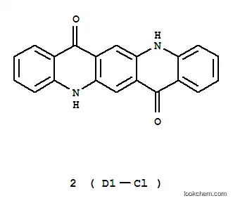 Molecular Structure of 38720-66-0 (dichloro-5,12-dihydroquino[2,3-b]acridine-7,14-dione)