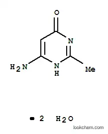 Molecular Structure of 388582-41-0 (4-AMINO-6-HYDROXY-2-METHYLPYRIMIDINE DIHYDRATE)