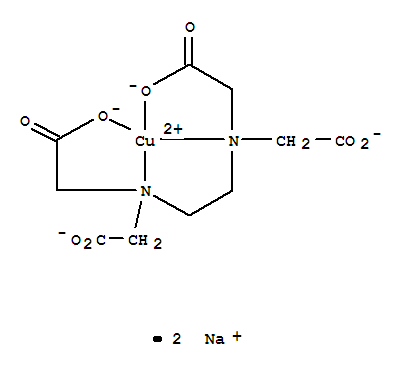 Cuprate(2-),[[N,N'-1,2-ethanediylbis[N-(carboxymethyl)glycinato-kN,kO]](4-)]-, disodium (9CI)(39208-15-6)