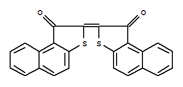 Naphtho[2,1-b]thiophen-1(2H)-one,2-(1-oxonaphtho[2,1-b]thien-2(1H)-ylidene)-(3989-75-1)