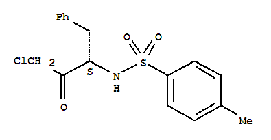 L-chloromethyl (2-phenyl-1-(p-toluenesulphonylamino)ethyl) k...