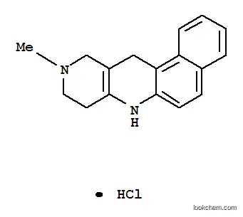 Molecular Structure of 40431-52-5 (10-methyl-7,8,9,10,11,12-hexahydronaphtho[2,1-b][1,6]naphthyridin-10-ium chloride)