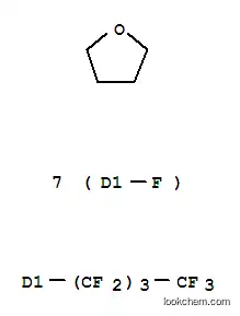 Molecular Structure of 40464-54-8 (Heptafluorotetrahydro(nonafluorobutyl)furan)
