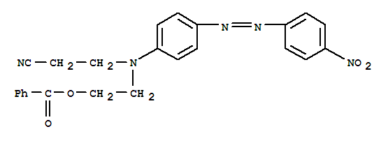 Propanenitrile,3-[[2-(benzoyloxy)ethyl][4-[2-(4-nitrophenyl)diazenyl]phenyl]amino]-