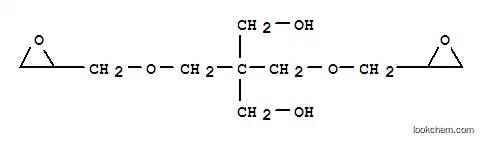 Molecular Structure of 40762-73-0 (2,2-bis[(oxiranylmethoxy)methyl]propane-1,3-diol)