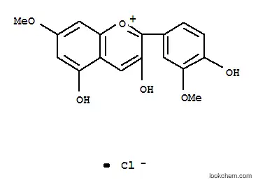 Molecular Structure of 4092-64-2 (Rosinidin chloride)