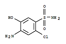 4-Amino-2-chloro-5-hydroxybenzensulfonamide cas  41606-65-9