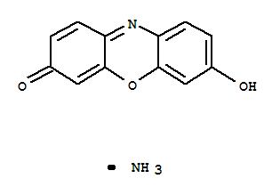 3H-Phenoxazin-3-one,7-hydroxy-, ammoniate (1:1) cas  42249-61-6